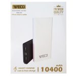پاور بانک وکو مدل WE-03 ظرفیت 10400 میلی آمپر ساعت(بسته بندی)