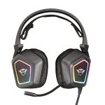 هدست سیم دار مخصوص بازی تراست مدل GXT 450 BLIZZ 7.1 RGB (نمای رو به رو)