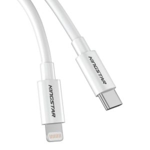 کابل تبدیل USB-C به لایتنینگ کینگ استار مدل K251i (نمای نزدیک)