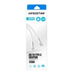 کابل تبدیل USB-C به لایتنینگ کینگ استار مدل K251i (در بسته بندی)