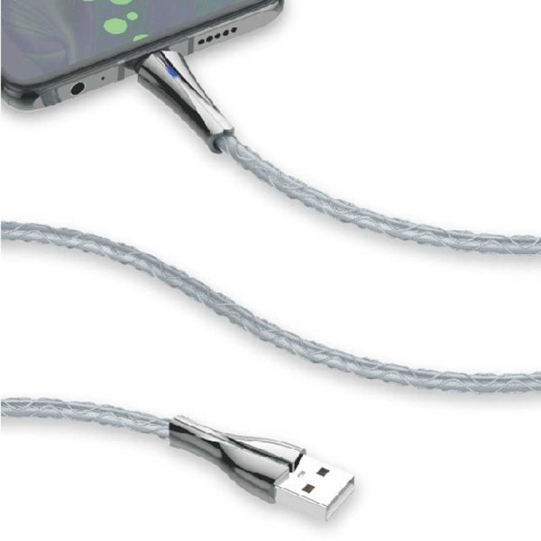 کابل تبدیل USB به USB-C کینگ استار مدل K28C (متصل شده)