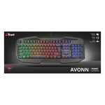 کیبورد سیم دار مخصوص بازی تراست مدل GXT 830-RW AVONN (در بسته بندی)