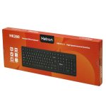 کیبورد سیم دار هترون مدل HK280 (در بسته بندی)