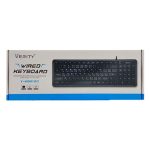 کیبورد سیم دار وریتی مدل V-KB6130 (در بسته بندی)