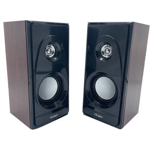 اسپیکر دسکتاپ دی نت مدل DT-15 (نمای رو به رو)