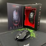 ماوس سیم دار مخصوص بازی دی-نت مدل T91 (بسته بندی محصول)