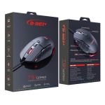 ماوس سیم دار مخصوص بازی دی-نت مدل T91 (در بسته بندی)
