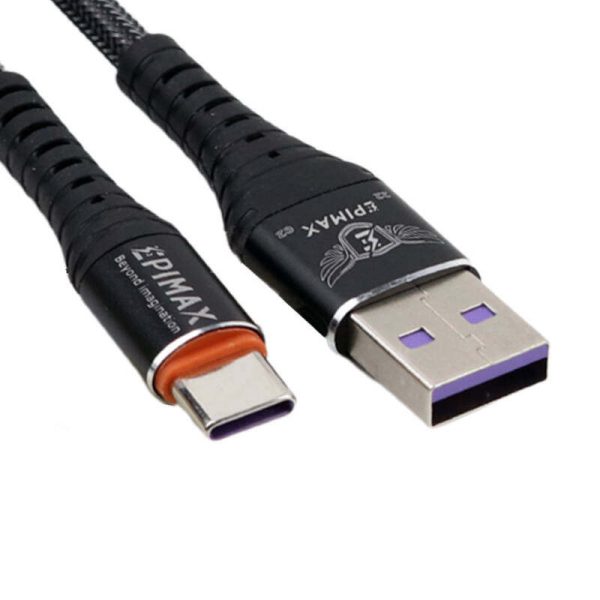 کابل تبدیل USB به USB-C اپی مکس مدل EC - 11 (نمای نزدیک)