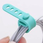 نظم دهنده کابل مدل Silicone wire binding (نمای نزدیک)
