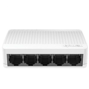 سوییچ شبکه 5 پورت تندا مدل S105 (نمای رو به رو)