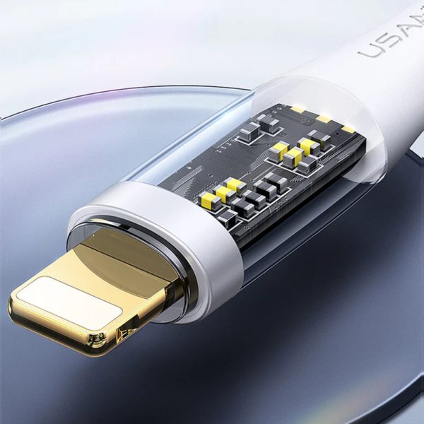 کابل تبدیل USB به لایتنینگ یوسمز مدل US-SJ571 (نمای نزدیک)