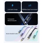 کابل تبدیل USB به لایتنینگ یوسمز مدل US-SJ571 (اطلاعات)