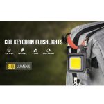 چراغ قوه مدل Cob Rechargable Keychain Light (نمای کلی)