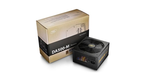 منبع تغذیه کامپیوتر دیپ کول مدل DA500-M (در بسته بندی)