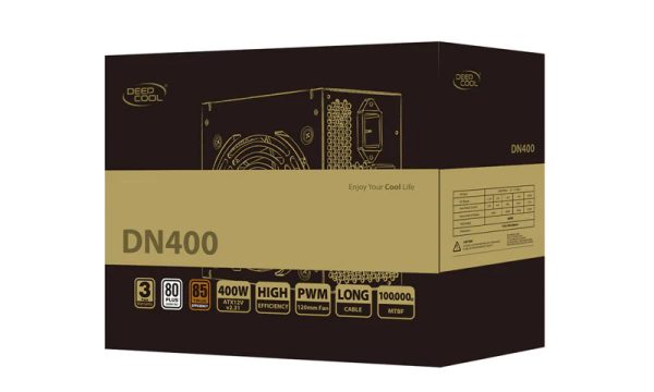 منبع تغذیه کامپیوتر دیپ کول مدل DN400 (در بسته بندی)