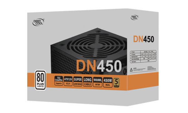 منبع تغذیه کامپیوتر دیپ کول مدل DN450 (در بسته بندی)