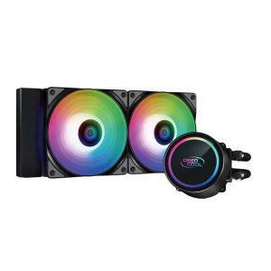سیستم خنک کننده آبی دیپ کول مدل GAMMAXX L240 A-RGB (نمای کلی)