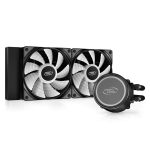 سیستم خنک کننده آبی دیپ کول مدل GAMMAXX L240 A-RGB (نمای خاموش)