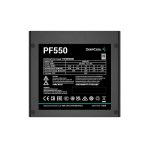 منبع تغذیه کامپیوتر دیپ کول مدل PF550 (نمای زیر)