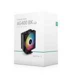 خنک کننده پردازنده دیپ کول مدل AG400 BK ARGB (در بسته بندی)