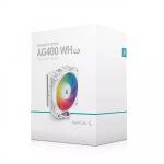 خنک کننده پردازنده دیپ کول مدل AG400 WH ARGB (در بسته بندی)