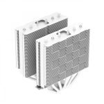 خنک کننده پردازنده دیپ کول مدل AG620 WH ARGB (نمای بدون فن)