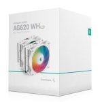خنک کننده پردازنده دیپ کول مدل AG620 WH ARGB (در دسته بندی)