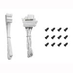 فن کیس دیپ کول مدل FC120 WHITE بسته 3 عددی (اقلام همراه)