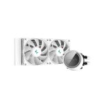 سیستم خنک کننده آبی دیپ کول مدل GAMMAXX L240 A-RGB WH (نمای خاموش)