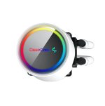 سیستم خنک کننده آبی دیپ کول مدل GAMMAXX L240 A-RGB WH (نمای رو به رو)