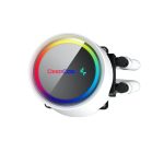 سیستم خنک کننده آبی دیپ کول مدل GAMMAXX L360 A-RGB WH (نمای رو به رو)