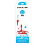 کابل تبدیل USB به لایتنینگ کینگ استار مدل K65 i (در بسته بندی)