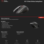 ماوس بی سیم مخصوص بازی تراست مدل GXT 115 MACCI (اطلاعات)