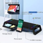 پایه نگهدارنده مانیتور تراست مدل TDESK (اجزای مختلف)