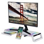 پایه نگهدارنده مانیتور تراست مدل TDESK (با مانیتور)