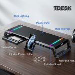 پایه نگهدارنده مانیتور تراست مدل TDESK (اجزای مختلف)