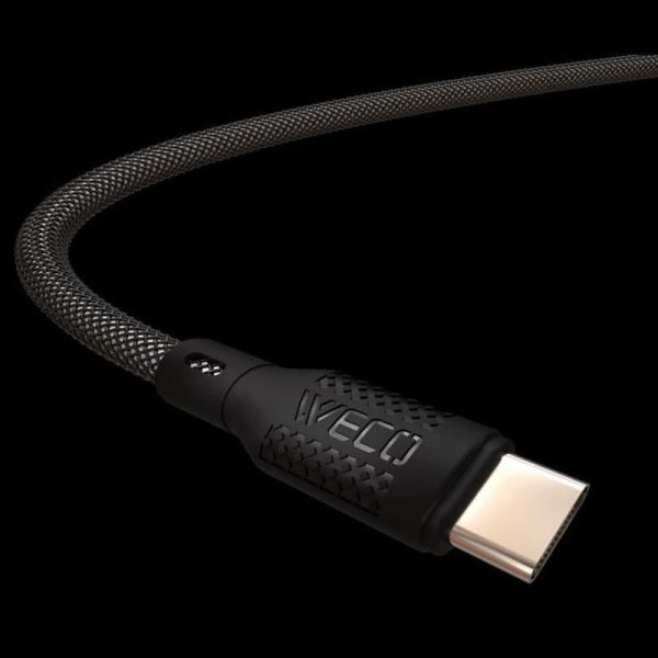 کابل تبدیل USB به MicroUSB وکو مدل WE-07 (نمای نزدیک)