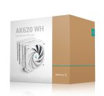 خنک کننده پردازنده دیپ کول مدل AK620 WH (در بسته بندی)