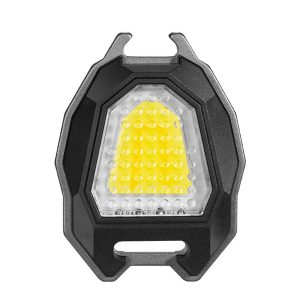 چراغ قوه شارژی همه کاره مدل LED Rechargeable Keychain Light (نمای رو به رو)
