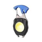 چراغ قوه شارژی همه کاره مدل Multifunctional Keychain Flashlight (نمای رو به رو)