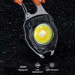 چراغ قوه شارژی همه کاره مدل Multifunctional Keychain Flashlight (نمای کلی)
