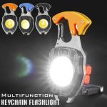 چراغ قوه شارژی همه کاره مدل Multifunctional Keychain Flashlight (تنوع رنگ ها)