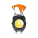 چراغ قوه شارژی همه کاره مدل Multifunctional Keychain Flashlight (نمای رو به رو)