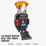 چراغ قوه شارژی همه کاره مدل Multifunctional Keychain Flashlight (نمای پشت)
