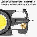 چراغ قوه شارژی همه کاره مدل Multifunctional Keychain Flashlight (کاربرد)