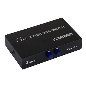 سوییچ دو پورت VGA پی نت مدل VGA-15-2 (نمای کلی)