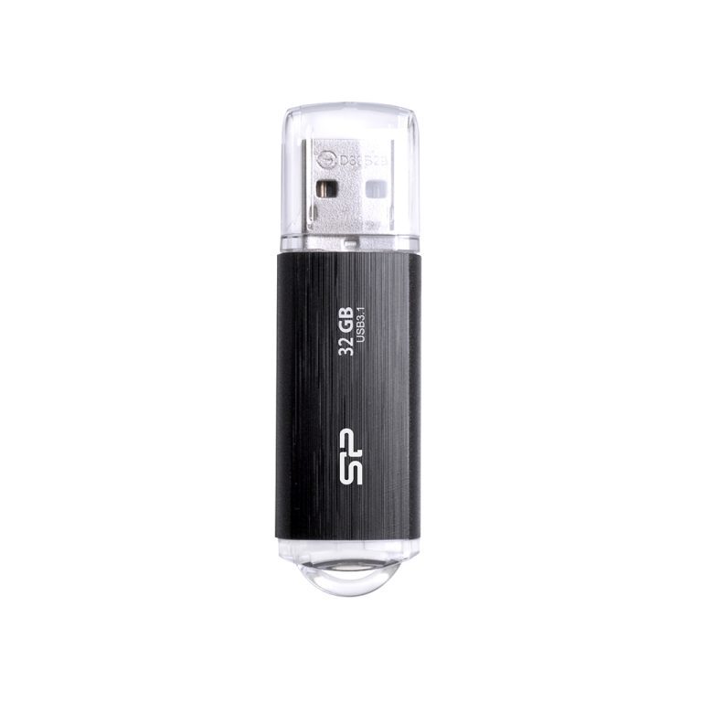 فلش مموری سیلیکون پاور مدل Blaze B02 ظرفیت 32 گیگابایت (نمای رو به رو)