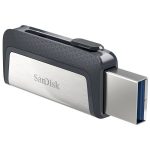 فلش مموری سن دیسک مدل Ultra Dual Drive USB Type-C ظرفیت 64 گیگابایت (نمای کلی)