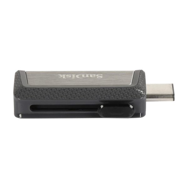 فلش مموری سن دیسک مدل Ultra Dual Drive USB Type-C ظرفیت 64 گیگابایت (نمای بغل)