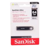 فلش مموری سن دیسک مدل Ultra USB Type-C SDCZ460 ظرفیت 64 گیگابایت (در بسته بندی)